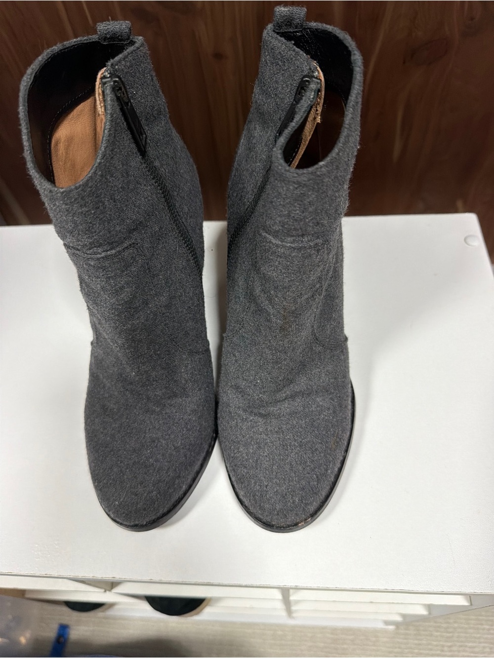 Joie Women's Gray Ankle Boots